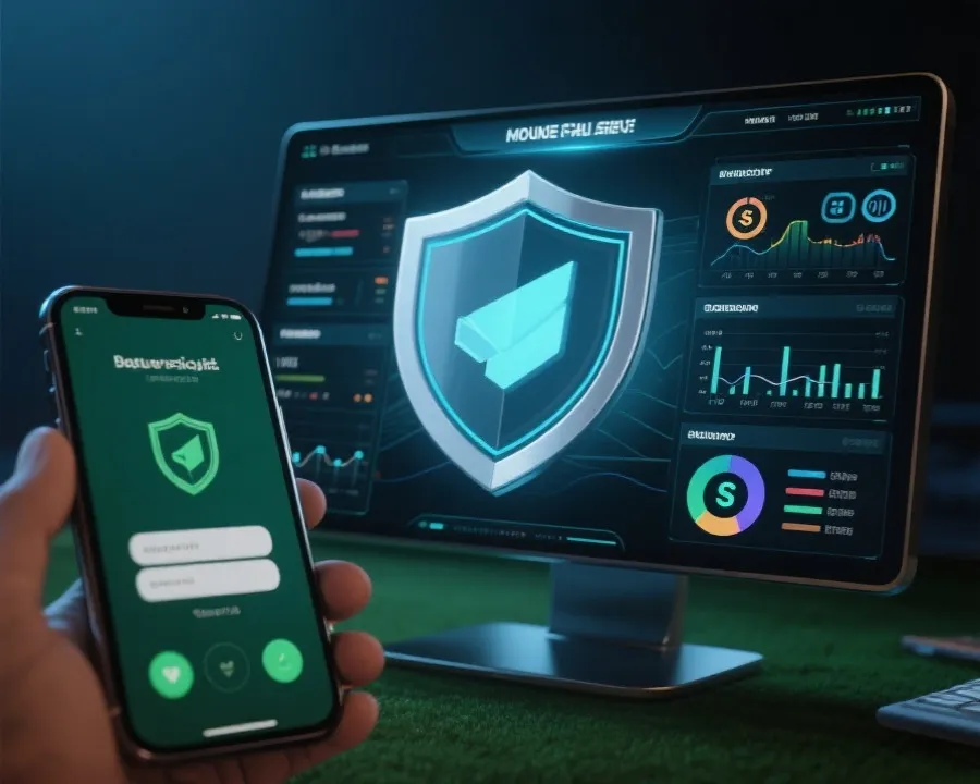 世界杯安全投注与账户保护示意图