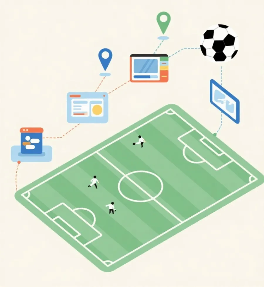 世界杯信息导航流程示意图